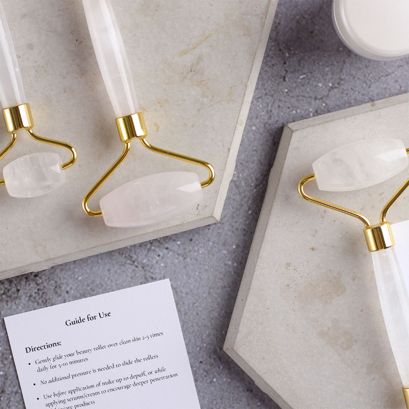 Clear Quartz Roller
